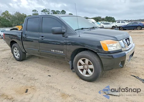 2012 Nissan Titan S z USA, uszkodzony, nr VIN 1N6BA0ED8CN304201